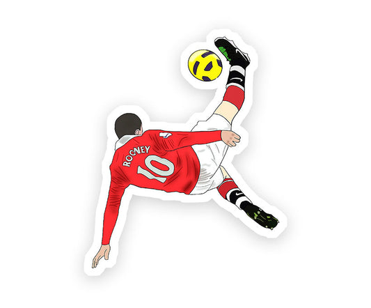 Rooney Air Kick Sticker