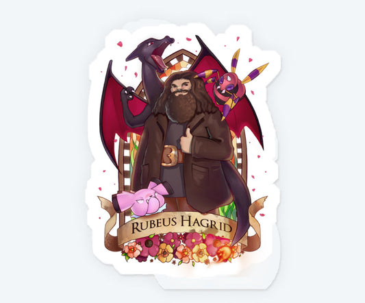 Rubeus Hagrid Harry Potter Sticker