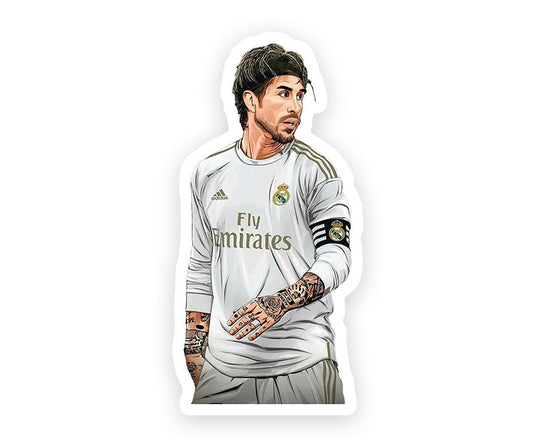 Segio Real Madrid Fc Sticker