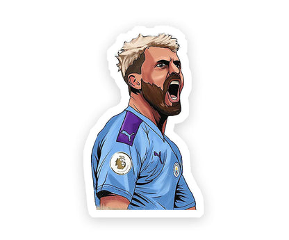 Sergio Kun Aguero Sticker