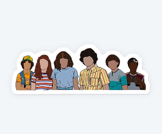 Stranger Things - The Party Sticker