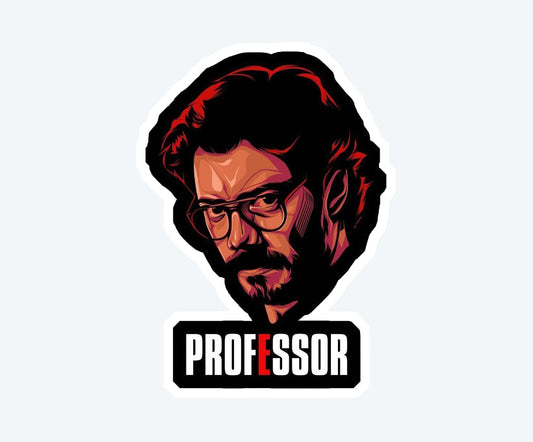 The Master Mind Professor Sticker