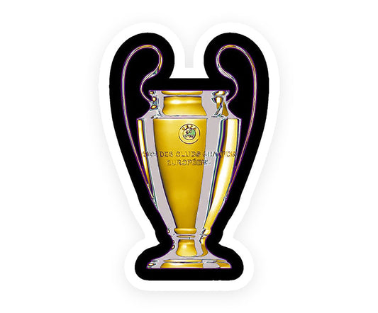 UEFA Champions League Trophy Sticker
