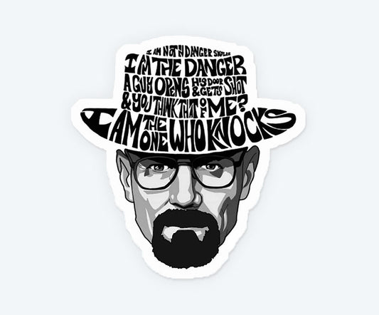 Walter White Heisenberg Sticker