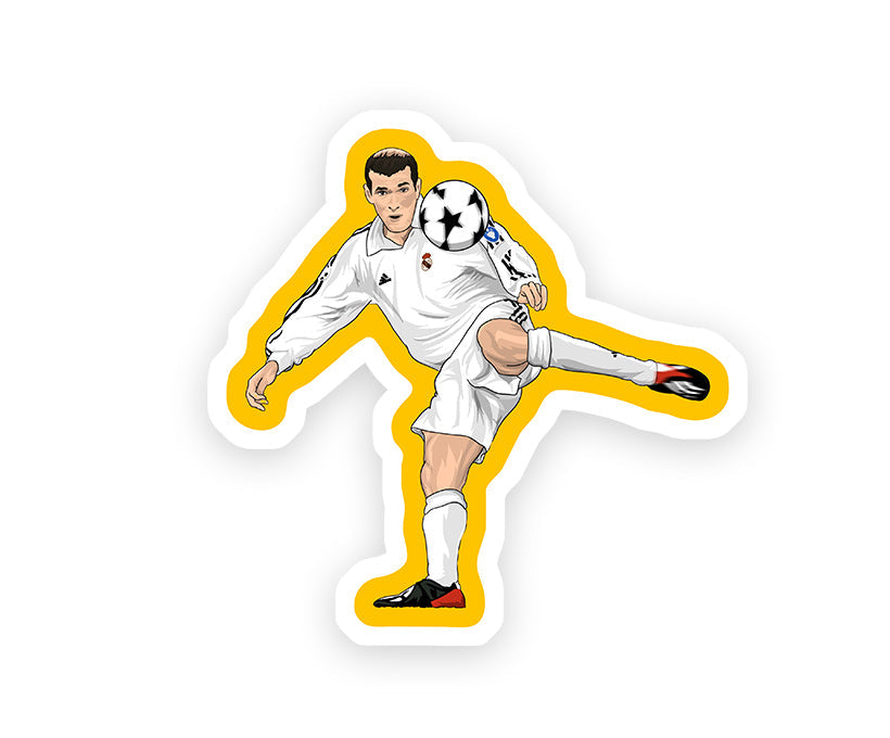 Williams Zinedine Goal Sticker