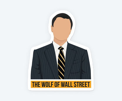 Wolf Of Wall Street Sticker